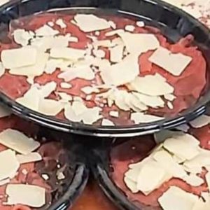 Carpaccio de Bœuf +/-100gr