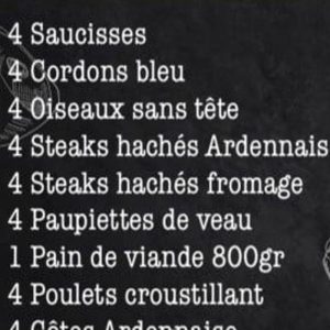 colis Préparation  4 personnes