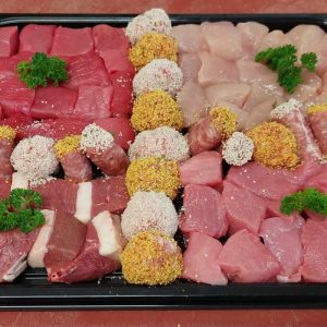 plateau fondue de luxe 200gr/pers